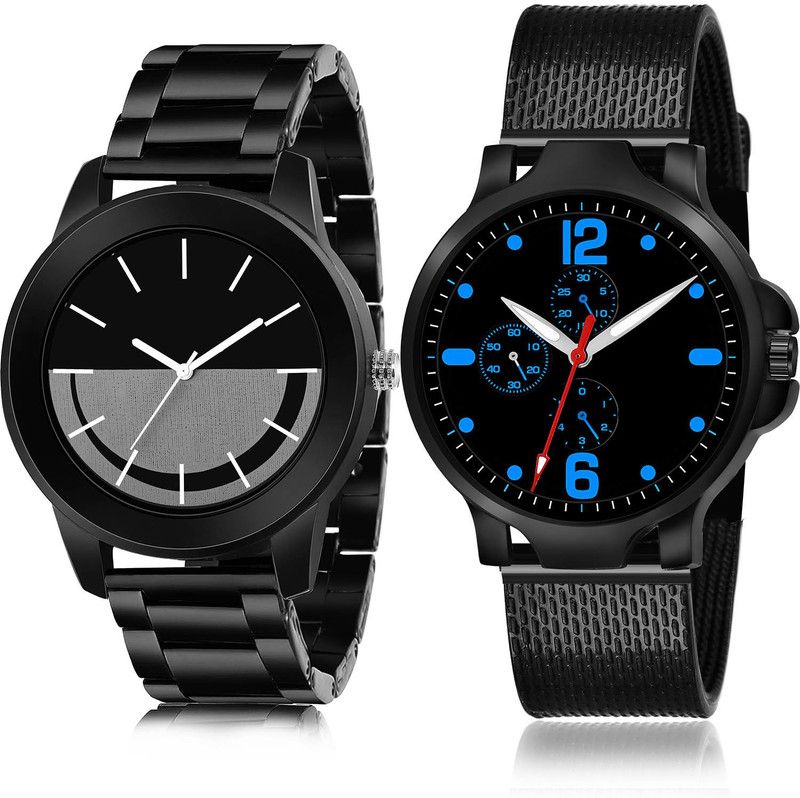 Analog Watch - For Men Modish Italian Designer 2 Watch Combo For Boys And Men - B108-(68-S-10)