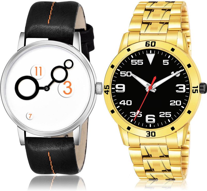 Analog Watch - For Men Classical Present 2 Watch Combo For Boys And Men - BM13-(75-S-21)