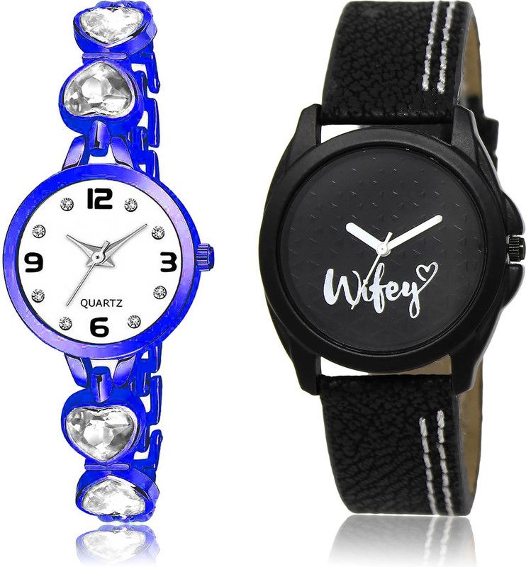 Analog Watch - For Women Treading Party Wedding 2 Watch Combo For Women And Girls - G658-GL234