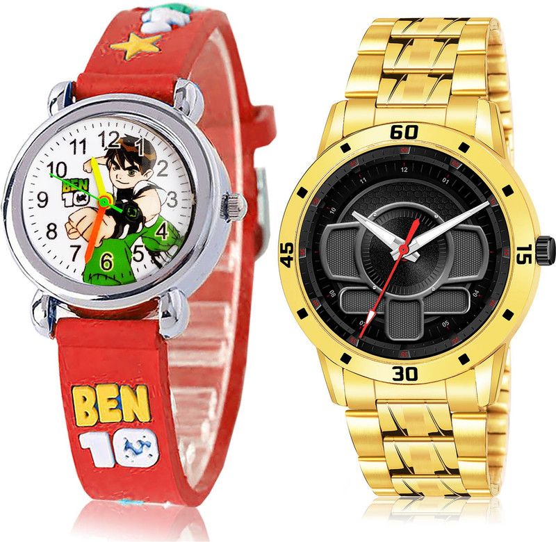 Analog Watch - For Boys Contemporary Royal 2 Watch Combo For Boys And Men - BK116-(8-S-21)