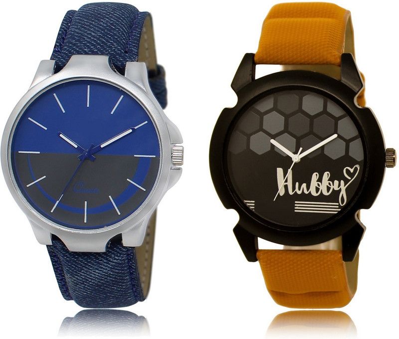 New Latest Designer Combo of 2 Analog Watch - For Men LR24-LR32
