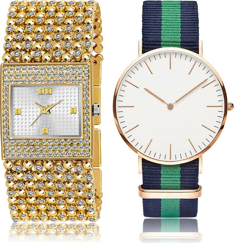 Analog Watch - For Girls Brand New Present 2 Watch Combo For Women And Girls - GL288-GC20