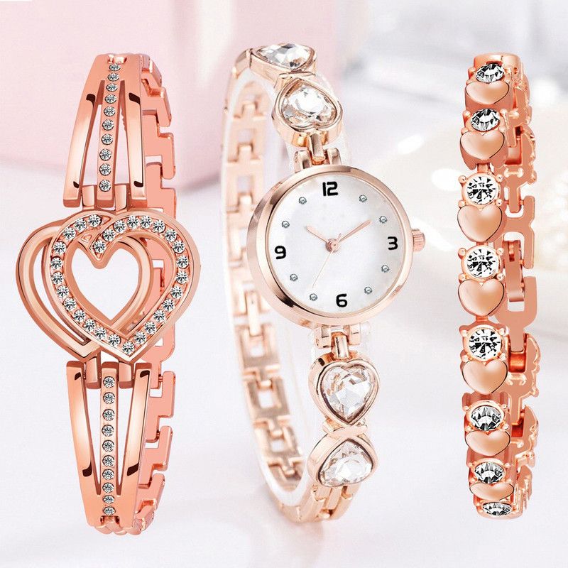 Analog Watch - For Girls H3 with 2 Bracelet
