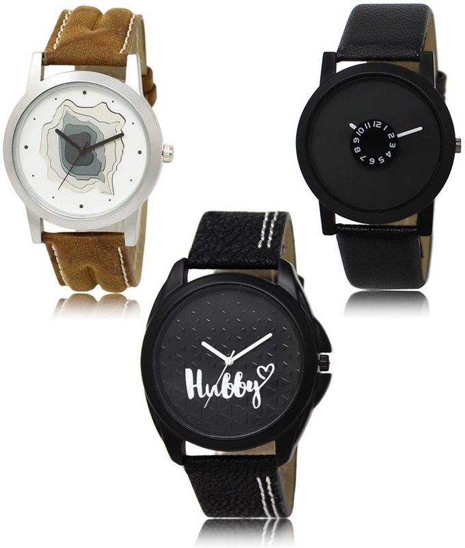 New latest Designer Combo of 3 Analog Watch - For Men LR-09-25-31