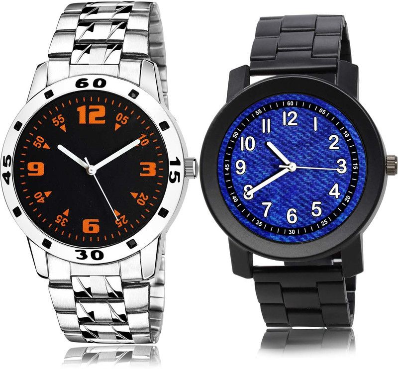 combo watch Analog Watch - For Men Latest Exclusive Chain Watch Watch - B862-B796 (Combo Of 2 )