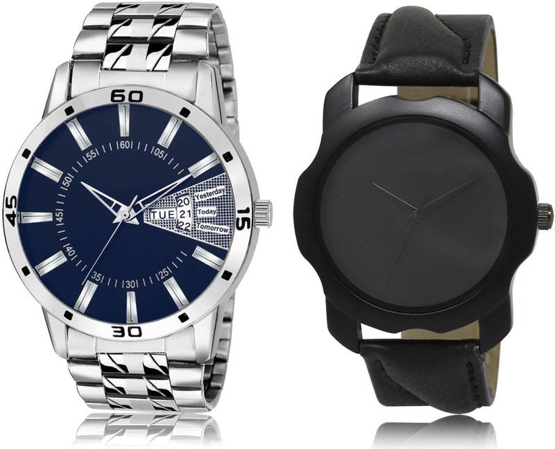 New Latest Designer Combo of 2 Analog Watch - For Men LR102-LR22
