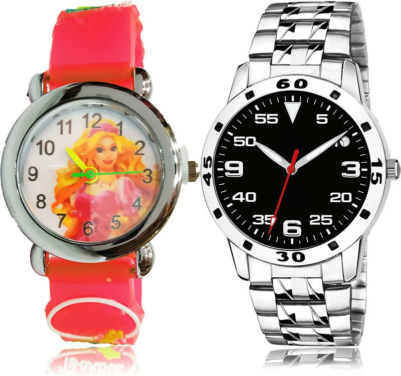 Analog Watch - For Boys Brand New Rich 2 Watch Combo For Boys And Men - BK75-(75-S-19)
