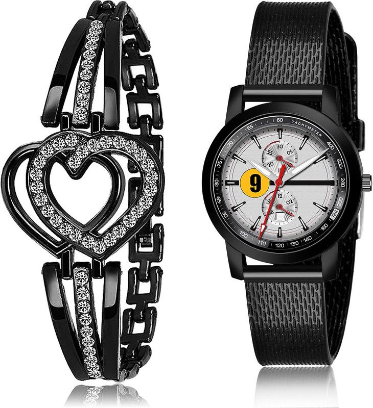 Analog Watch - For Women Best Valentine 2 Watch Combo For Women And Girls - GX5-(55-L-10)