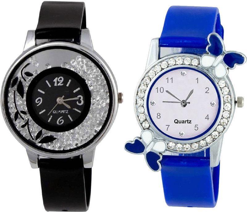 combo watch Analog Watch - For Girls Latest Party Wedding Flower Butterfly G86-G98