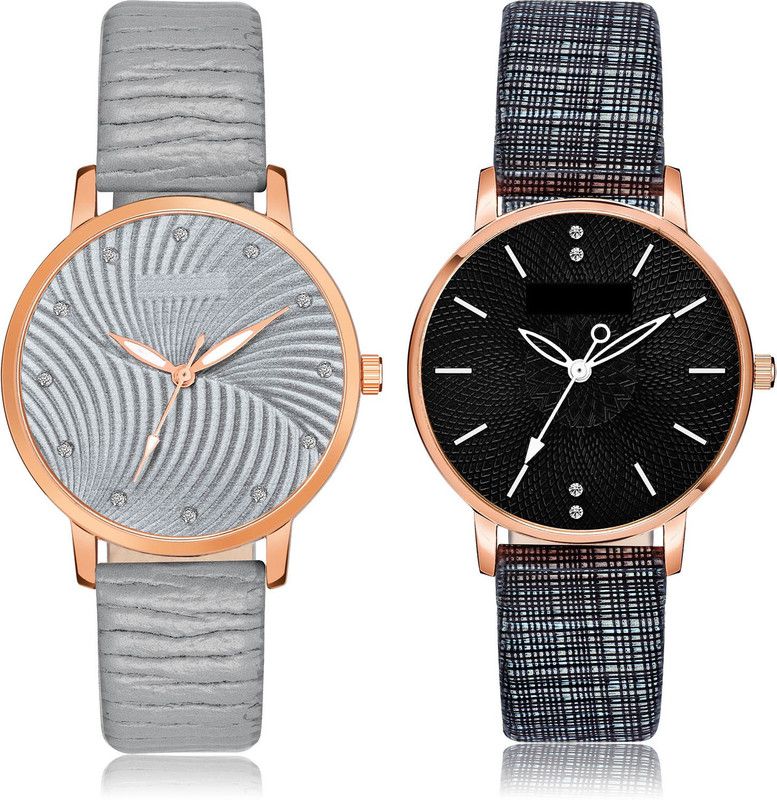 Analog Watch - For Women Best Stylish 2 Watch Combo For Women And Girls - GM385-GM312