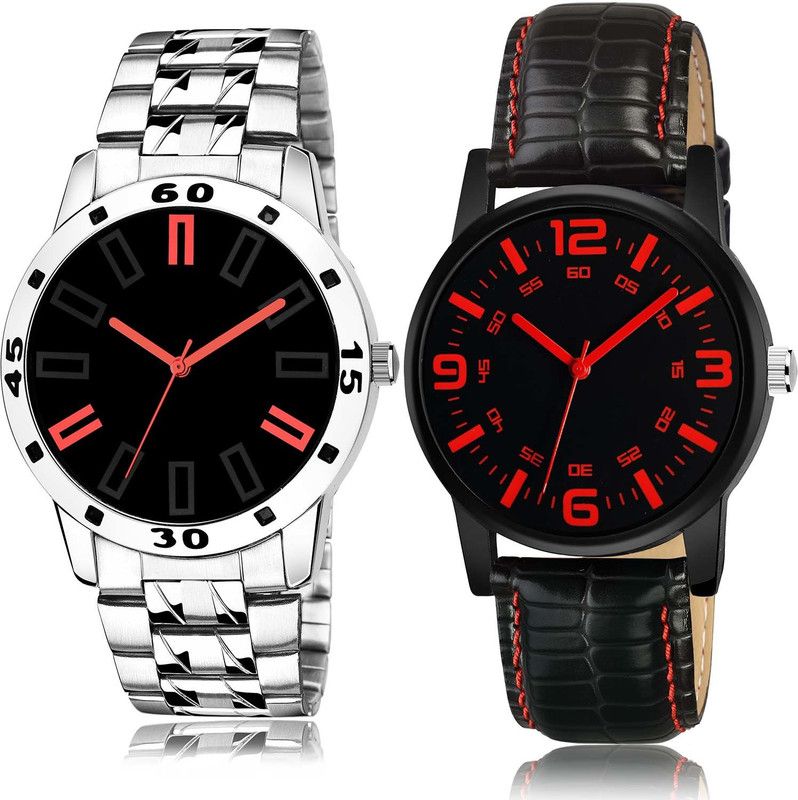 combo watch Analog Watch - For Men New Casual Chain Watch Watch - B892-B695 (Combo Of 2 )