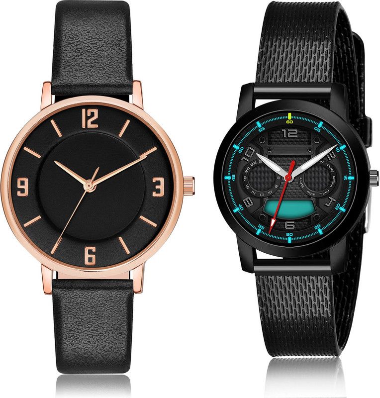Analog Watch - For Women Brand New High Quality 2 Watch Combo For Women And Girls - GM391-(58-L-10)