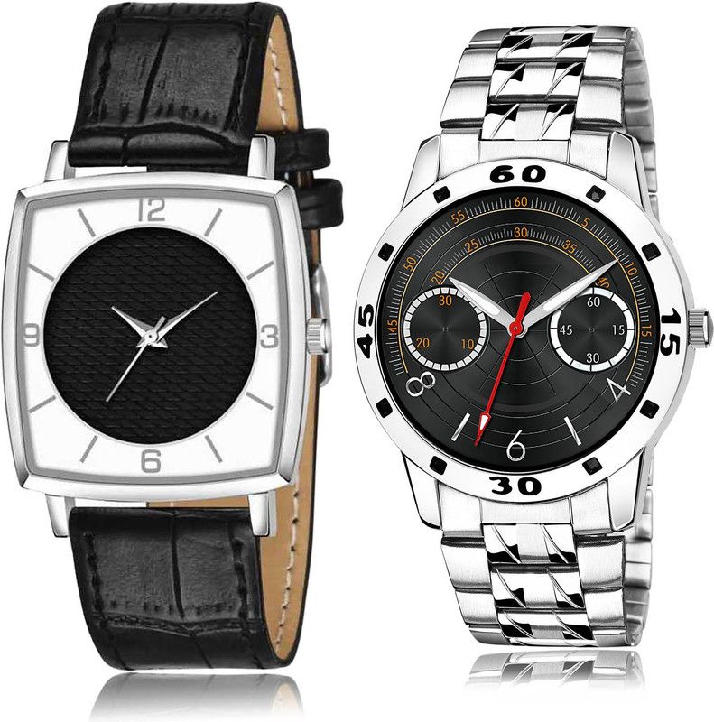 Analog Watch - For Men Modish Technology 2 Watch Combo For Boys And Men - BW502-(67-S-19)