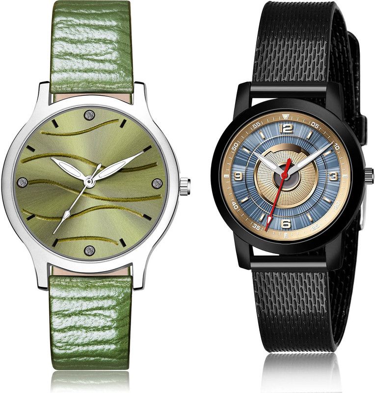 Analog Watch - For Women Brand New Traditional 2 Watch Combo For Women And Girls - GM388-(17-L-10)