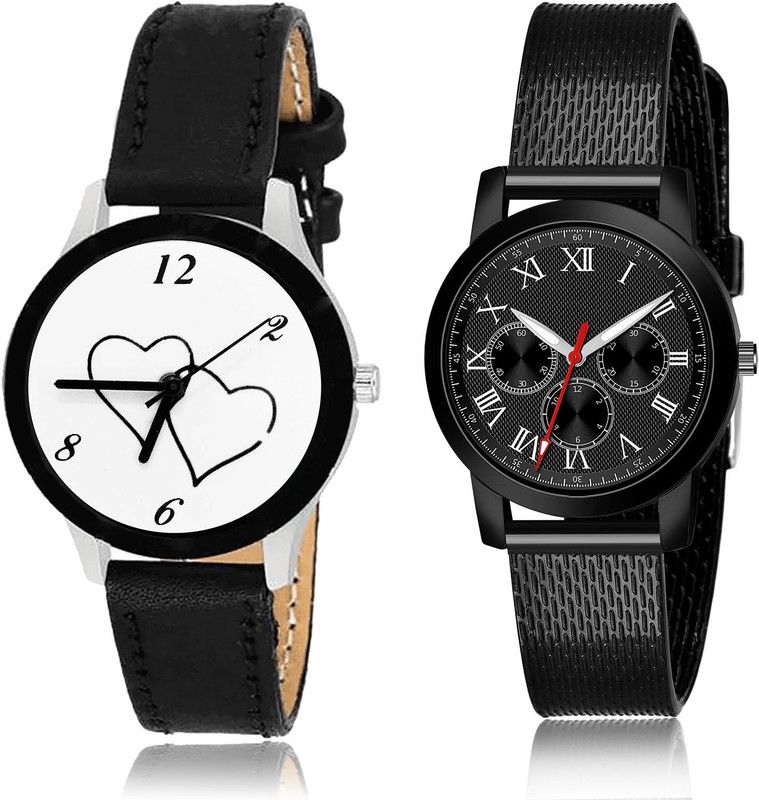 Analog Watch - For Women Brand New Analogue 2 Watch Combo For Women And Girls - G345-(73-L-10)