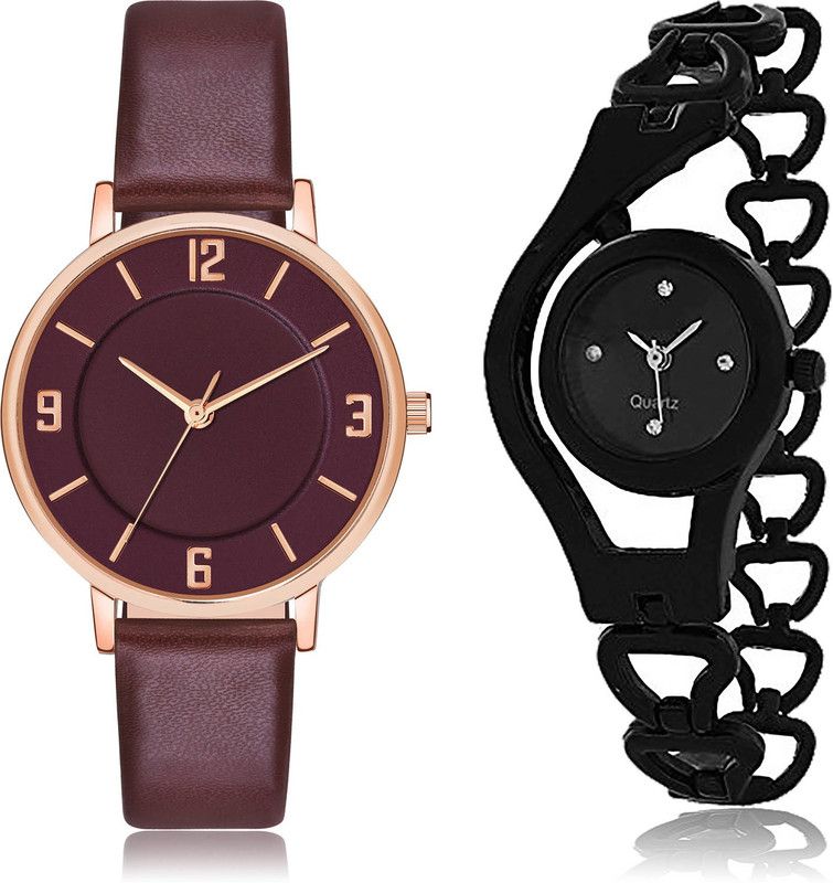 Analog Watch - For Girls Modern Designer 2 Watch Combo For Women And Girls - GM394-G68