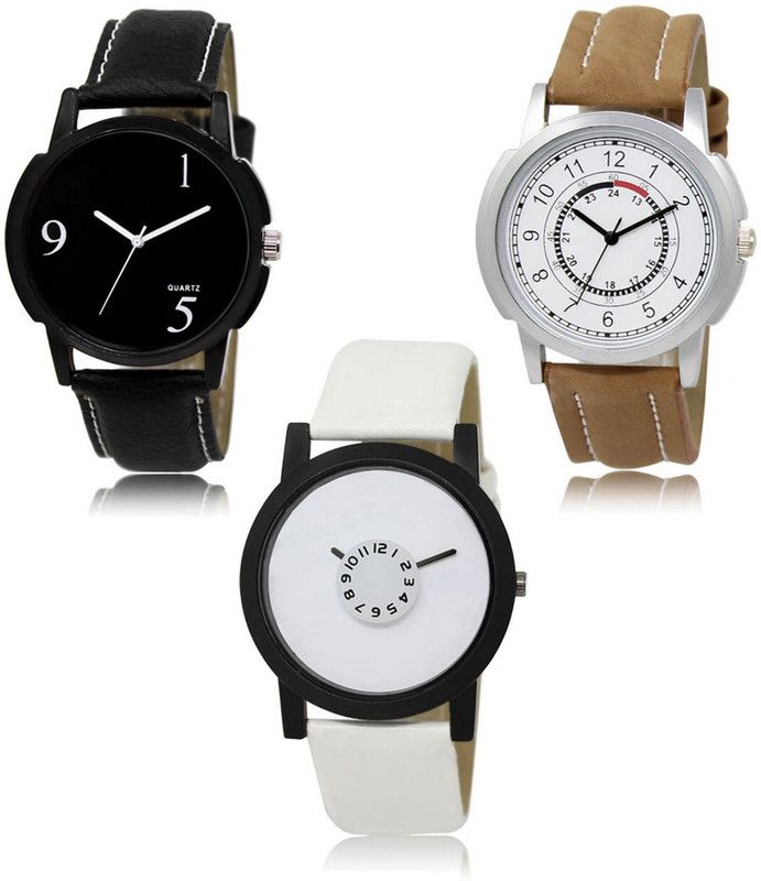 New latest Designer Combo of 3 Analog Watch - For Men LR-06-17-26