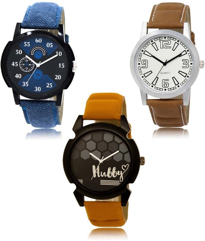 New latest Designer Combo of 3 Analog Watch - For Men LR-02-15-32