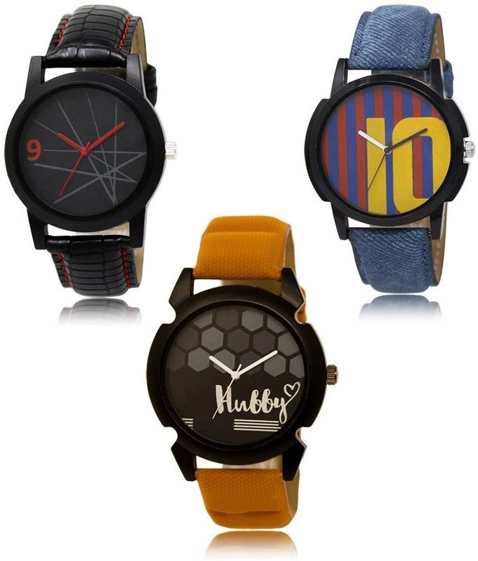 New latest Designer Combo of 3 Analog Watch - For Men LR-08-10-32