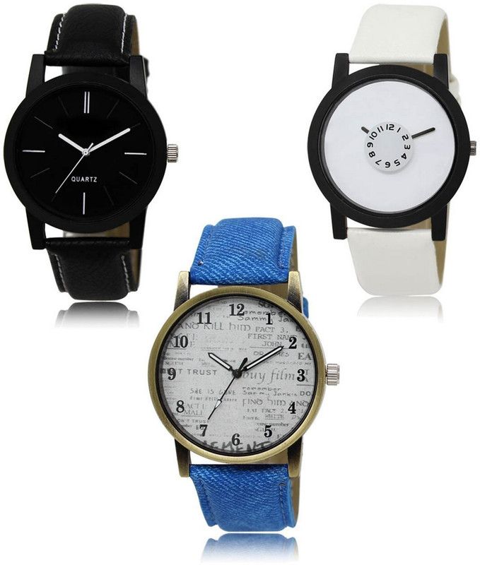 New latest Designer Combo of 3 Analog Watch - For Men LR-05-26-28