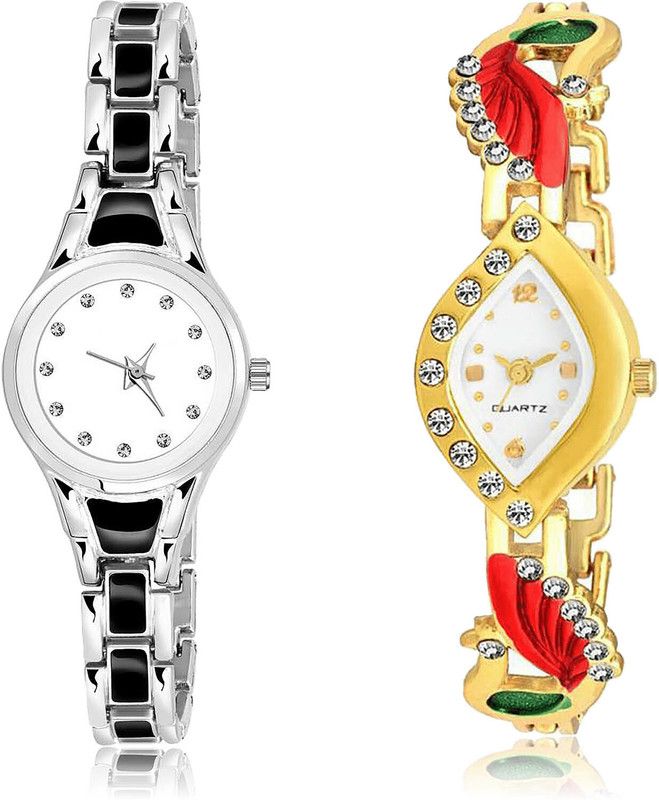 Analog Watch - For Women New Fancy 2 Watch Combo For Women And Girls - G594-G116