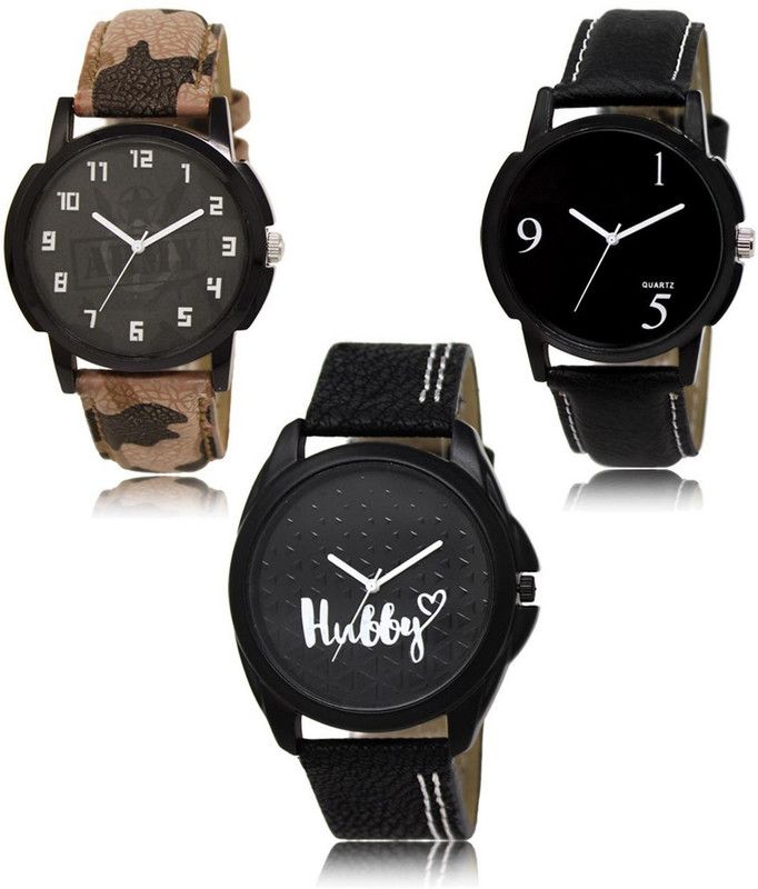 New latest Designer Combo of 3 Analog Watch - For Men LR-03-06-31