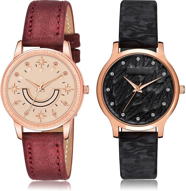 Analog Watch - For Women Best Fashionable 2 Watch Combo For Women And Girls - GW63-GM331
