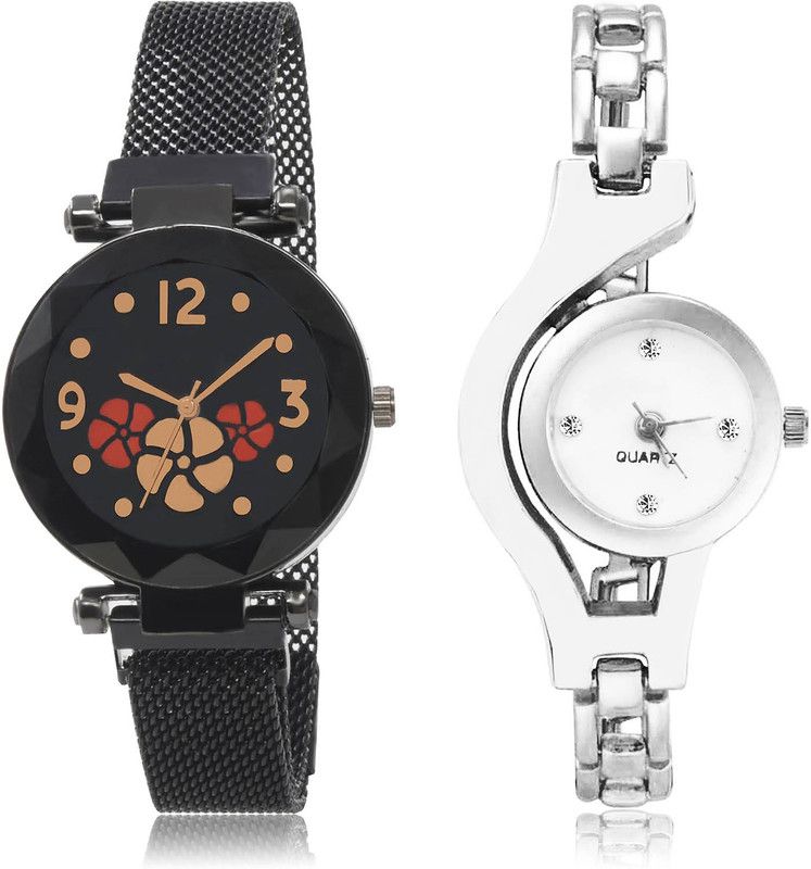 Analog Watch - For Women Latest Analogue 2 Watch Combo For Women And Girls - G652-G70