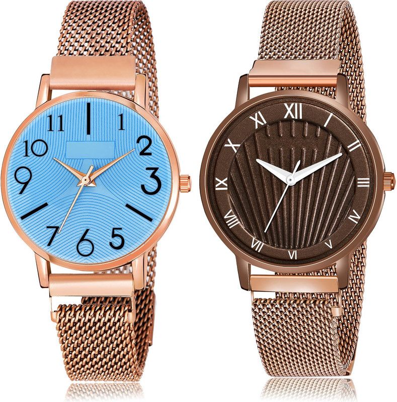 Analog Watch - For Girls Brand New Designer 2 Watch Combo For Women And Girls - GW61-G519