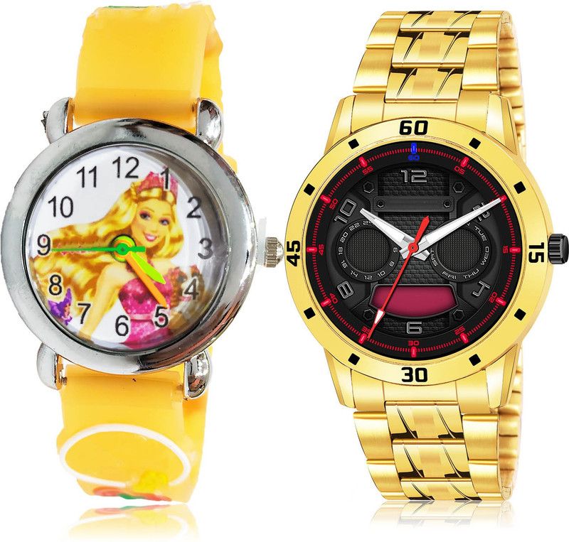 Analog Watch - For Boys Latest Quartz 2 Watch Combo For Boys And Men - BK24-(59-S-21)