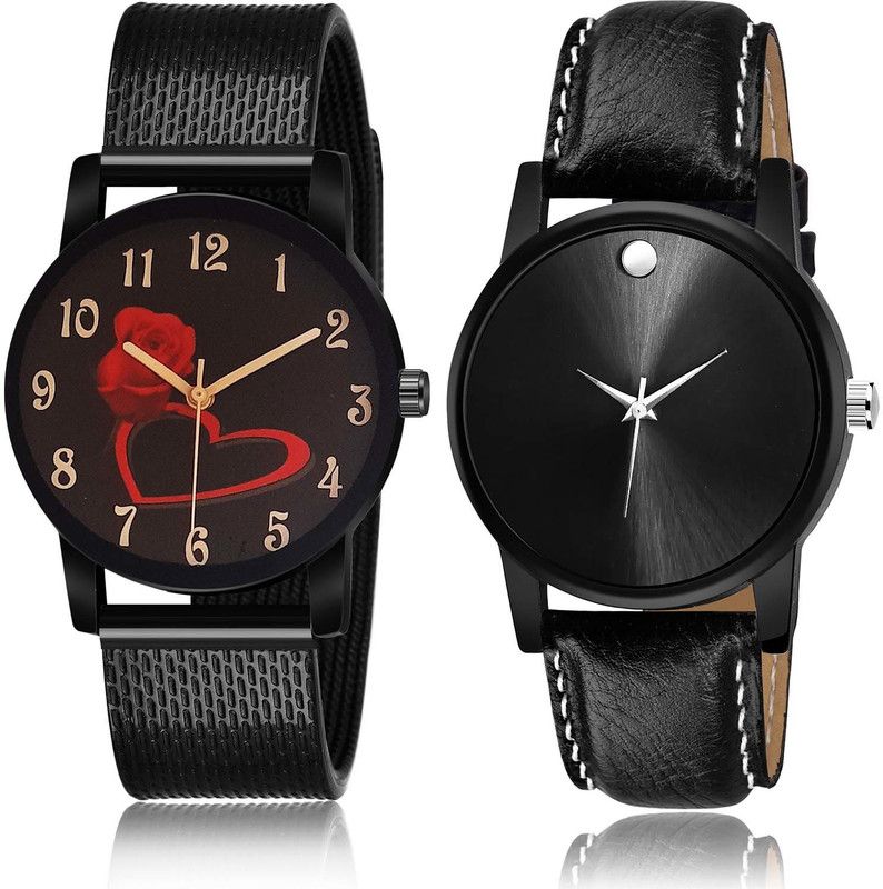 combo watch Analog Watch - For Men Treading Unique I Love You 2 Watch Combo For Boys And men - BRM21-B763
