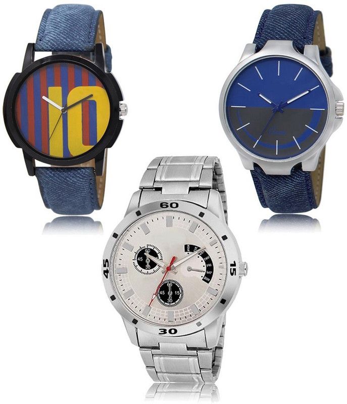 New latest Designer Combo of 3 Analog Watch - For Men LR-10-24-101