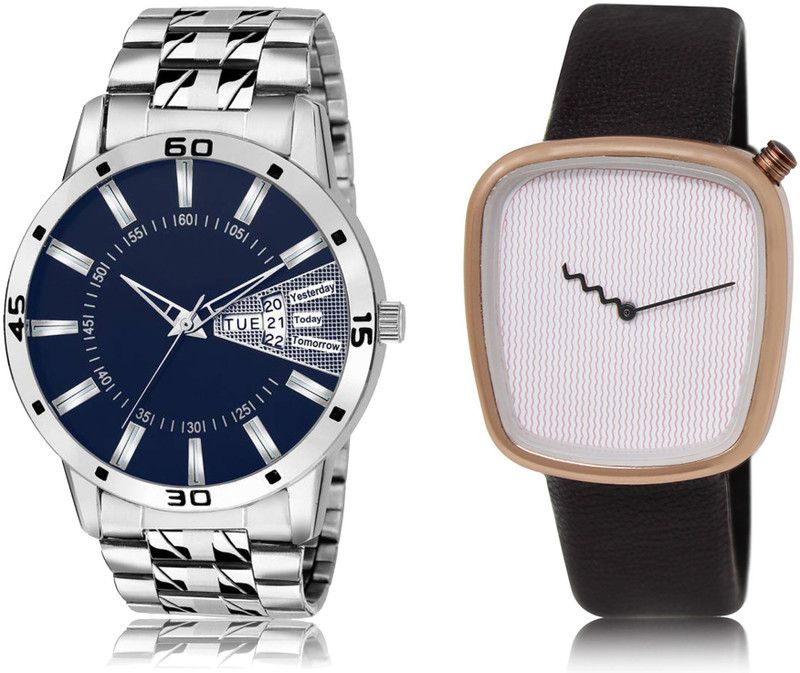 New Latest Designer Combo of 2 Analog Watch - For Men LR102-LR41