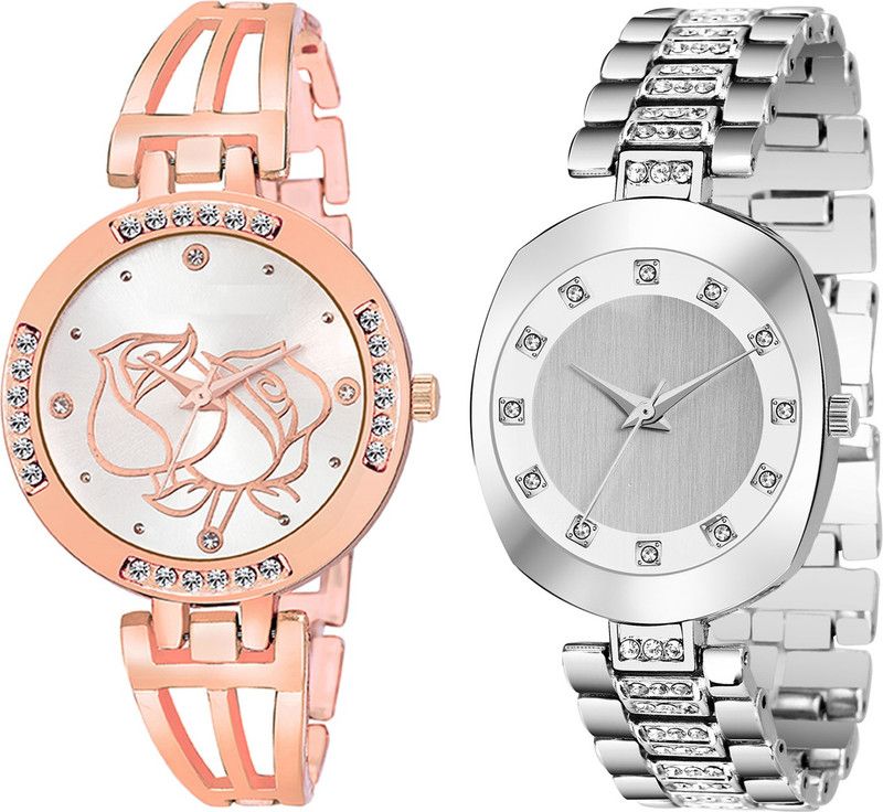 Analog Watch - For Girls New Diamond Studded Part-Wedding Adition BB-07826