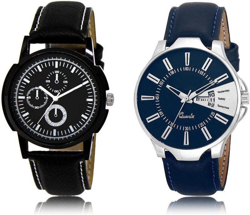 New Latest Designer Combo of 2 Analog Watch - For Men LR13-LR23