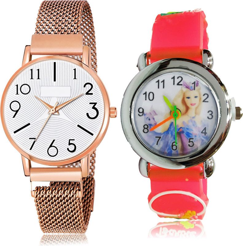 Analog Watch - For Women Contemporary Model 2 Watch Combo For Women And Girls - GW60-GC78
