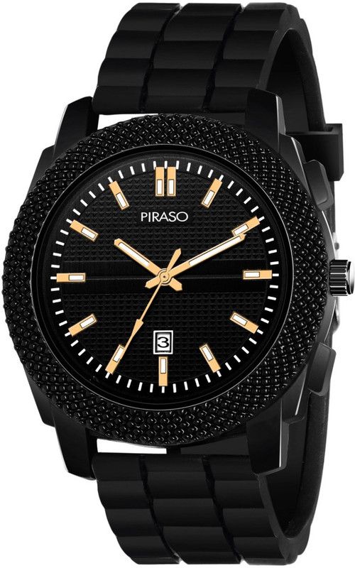 Stunning Look Black Dial And Designer Black Mesh Band Watch With Time & Date Display Watch For Men & Boys Analog Watch - For Men D&D 2021 BLACK MESH STRAP