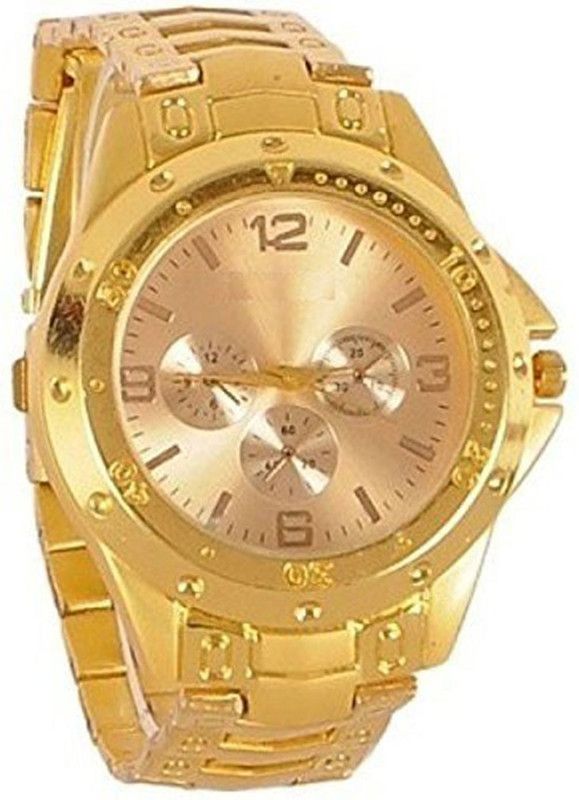 Analog Watch - For Men NEW MODEL MEN GOLD WATCH1.0