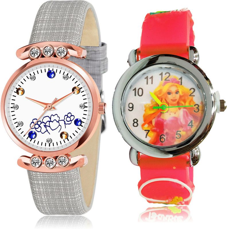 Analog Watch - For Girls Classical Luxury 2 Watch Combo For Women And Girls - GW3-GC75