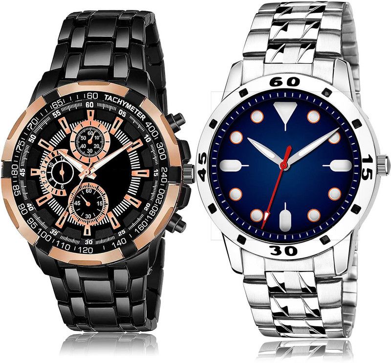 Analog Watch - For Men New Designer 2 Watch Combo For Boys And Men - BRM26-(65-S-19)