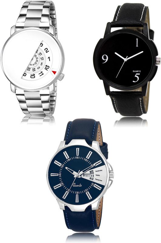New latest Designer Combo of 3 Analog Watch - For Men 106-06-23