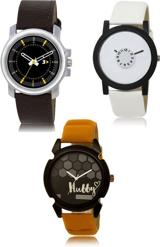 New latest Designer Combo of 3 Analog Watch - For Men 44-26-32