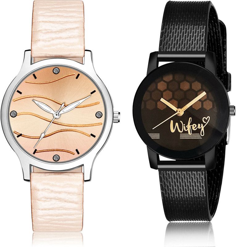 Analog Watch - For Women New Fashion 2 Watch Combo For Women And Girls - GM389-GCPL23