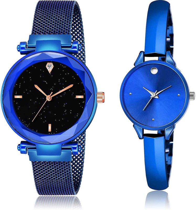 combo watch Analog Watch - For Girls Contemporary Designer Magnet Combo Watch For Girls And Women - GC2-G464