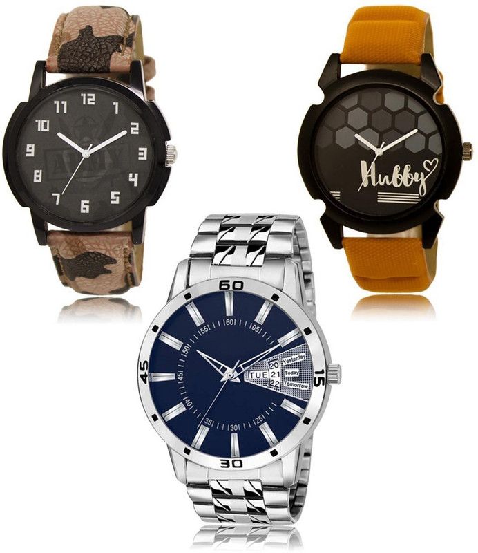 New latest Designer Combo of 3 Analog Watch - For Men LR-03-32-102