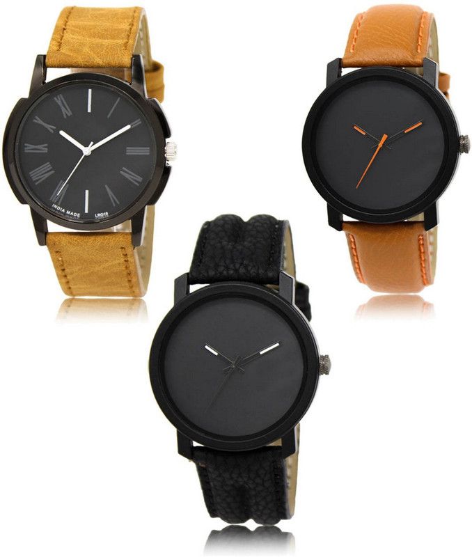 SHIPKART Analog Watch - For Men NEW Luxurious Attractive Stylish Combo SET OF 3 WATCH LR-19-20-21