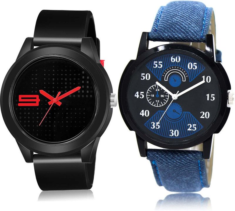 combo watch Analog Watch - For Men Brand New Collegian Combo Watch - BM105-BL46.2