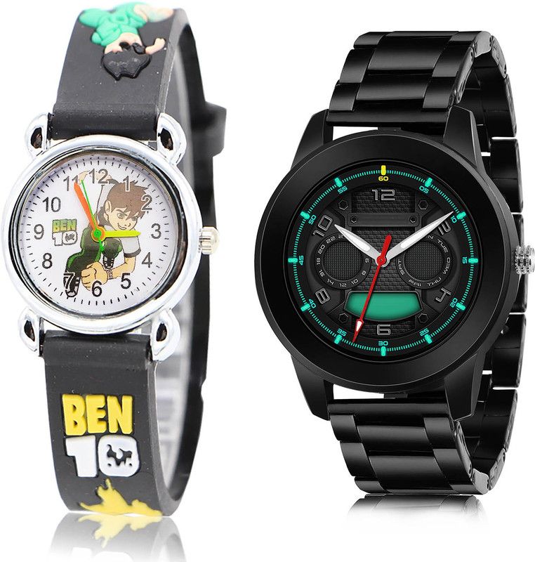Analog Watch - For Boys Modish Collection 2 Watch Combo For Boys And Men - BK83-(57-S-20)