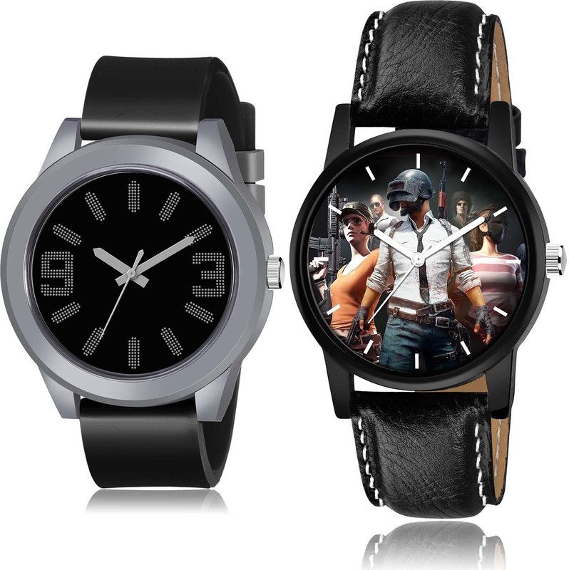 combo watch Analog Watch - For Boys & Girls Contemporary Designer Sports And Pubg Military Army Combo Watch For Boys And Men - BM102-B175