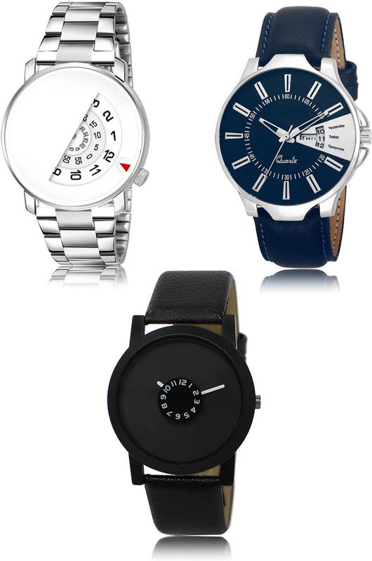 New latest Designer Combo of 3 Analog Watch - For Men 106-23-25